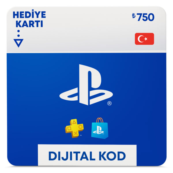 Sony Play Station Store 750 TL Hediye Kartı