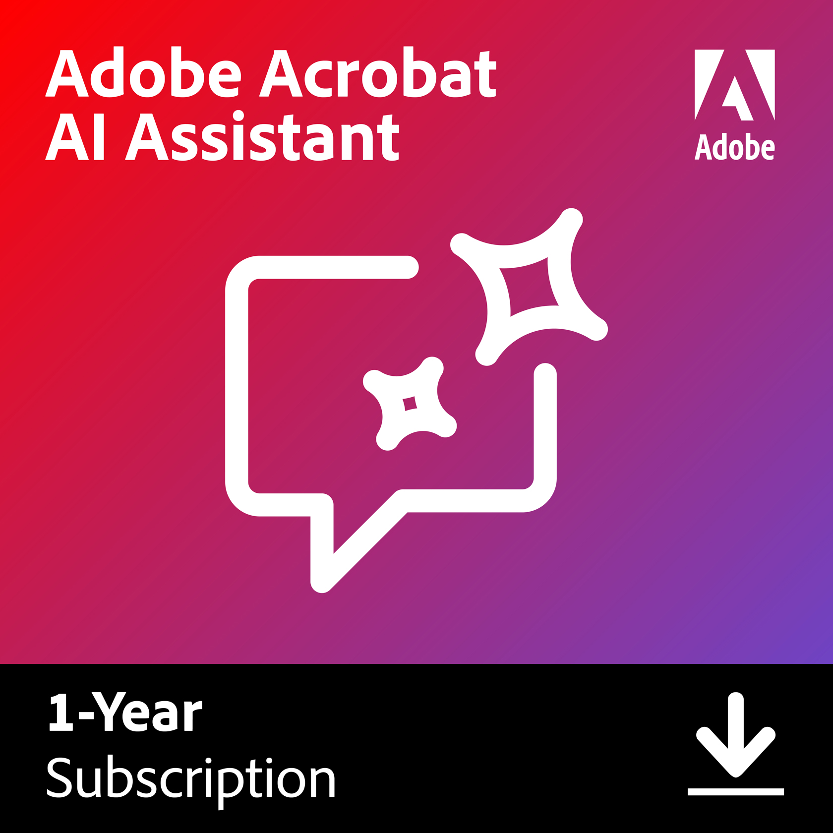 Adobe AI Assistant for Acrobat 1Y Sub ESD TR