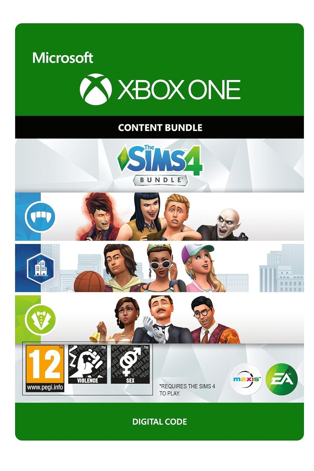 The Sims 4: Extra Content Starter Bundle - Xbox Kod