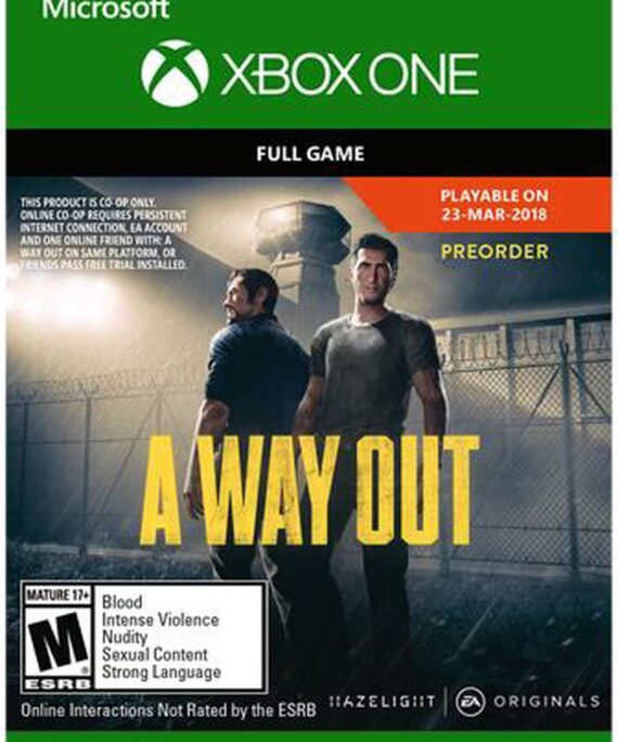 A Way Out - Xbox Kod