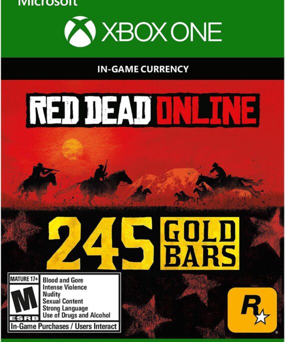 Red Dead Redemption 2: 245 Gold Bars - Xbox Kod