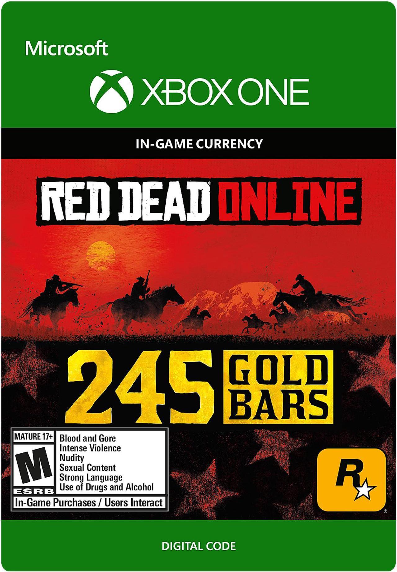Red Dead Redemption 2: 245 Gold Bars - Xbox Kod