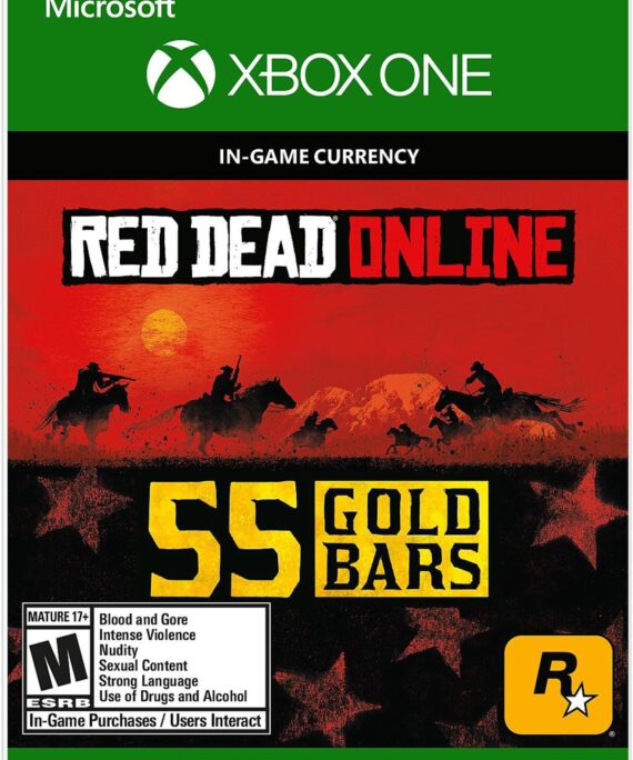 Red Dead Redemption 2: 55 Gold Bars - Xbox Kod