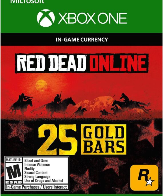 Red Dead Redemption 2: 25 Gold Bars - Xbox Kod