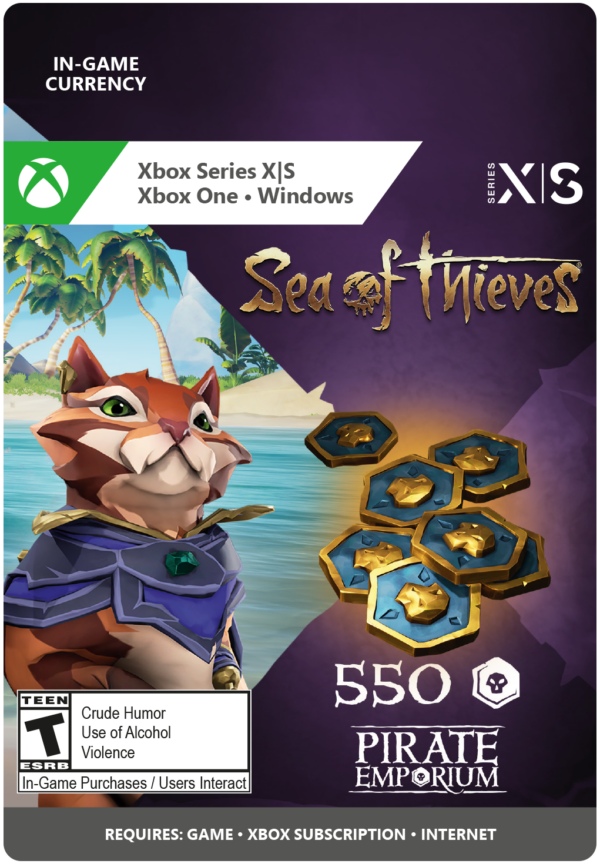 Sea of ​​Thieves Captain’s Ancient Coin Paketi – 550 Coin