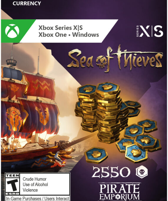 Sea of Thieves Captain’s Ancient Coin Pack – 2550 Coins - Xbox Kod