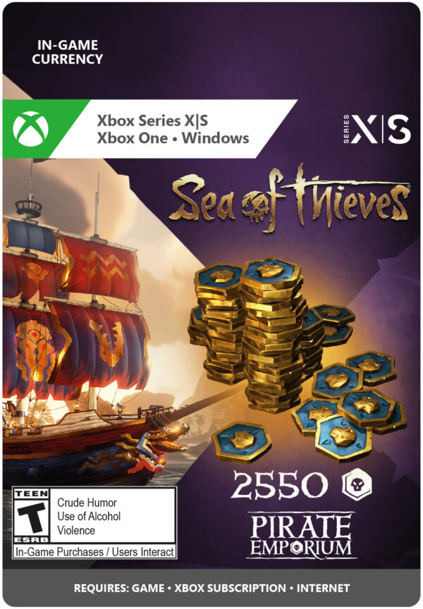 Sea of ​​Thieves Captain’s Ancient Coin Paketi – 2550 Coin