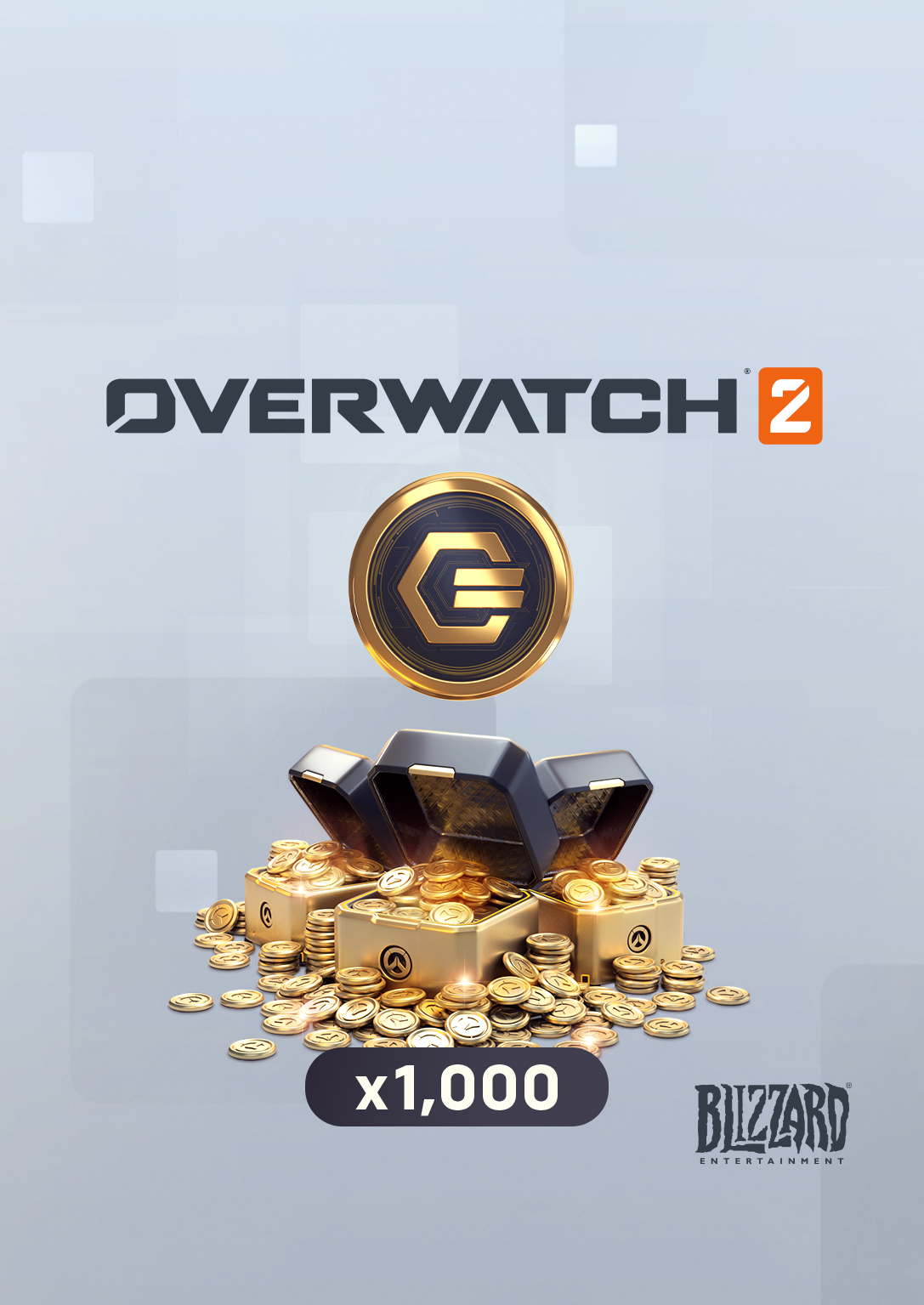 Overwatch® 2 Coins - 1,000 1P - Xbox Kod