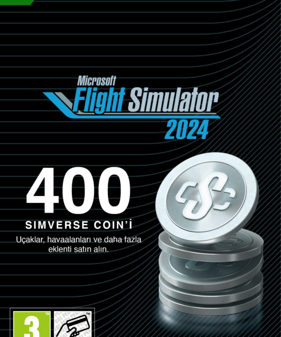 Microsoft Microsoft Flight Simulator 2024 - 400 Simverse Coins TR - Xbox Kod