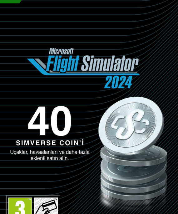 Microsoft Microsoft Flight Simulator 2024 - 40 Simverse Coins TR - Xbox Kod