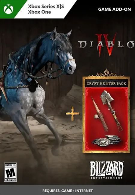 Diablo IV Crypt Htr Pk 1P - Xbox Kod