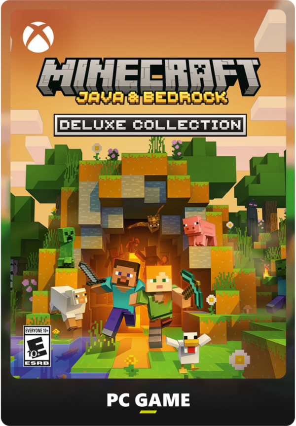 Minecraft Java Bedrock Deluxe Collection (Windows)