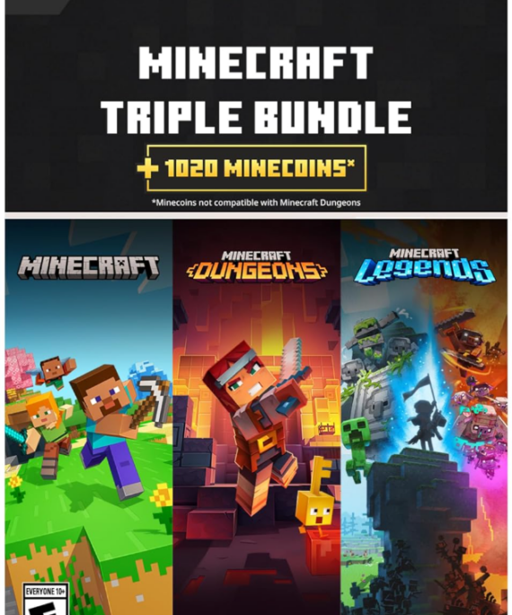 Minecraft Triple Bundle Windows - Xbox Kod