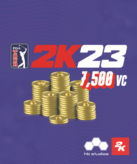 PGA Tour 2K23 - 7,500 VC Pack - Xbox Kod