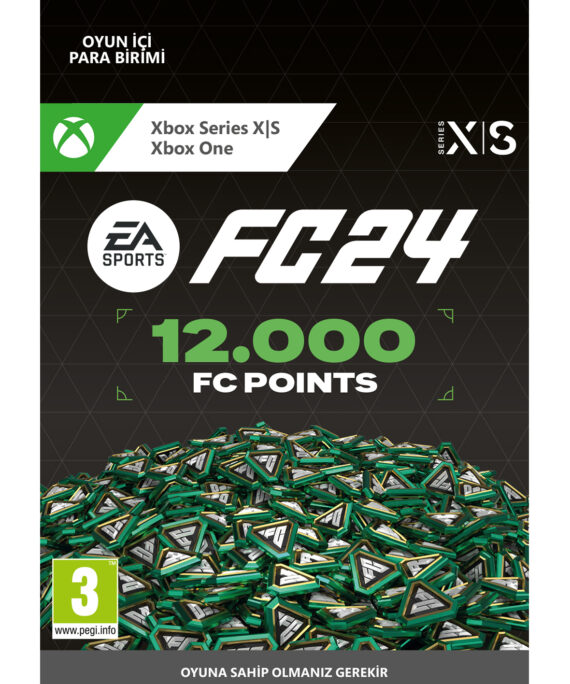 EA SPORTS FC 24 12000 FC POINTS - Xbox Kod