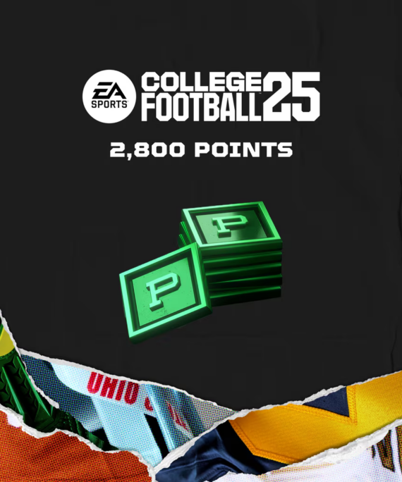 College Football 25 2800 Pts - Xbox Kod