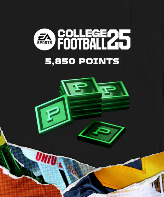 College Football 25 5850 Pts - Xbox Kod