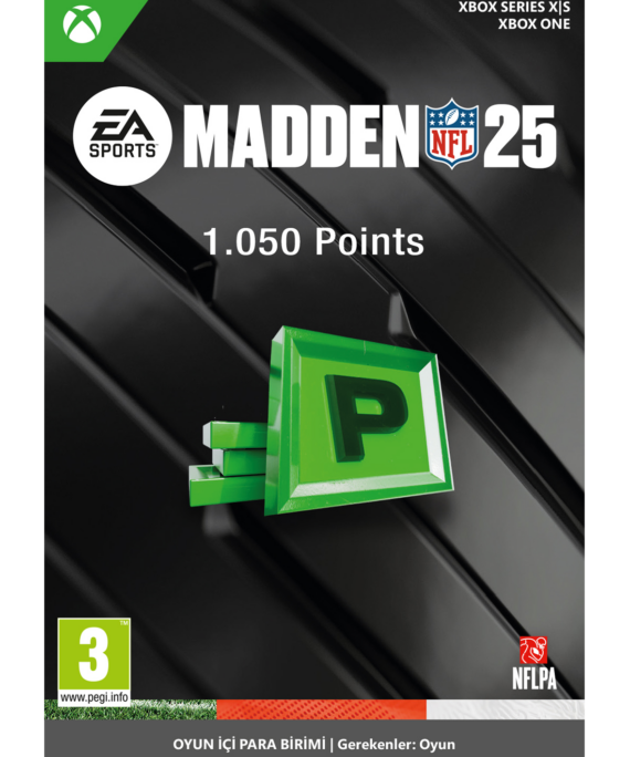 Madden NFL 25 1050 Mddn Pts - Xbox Kod