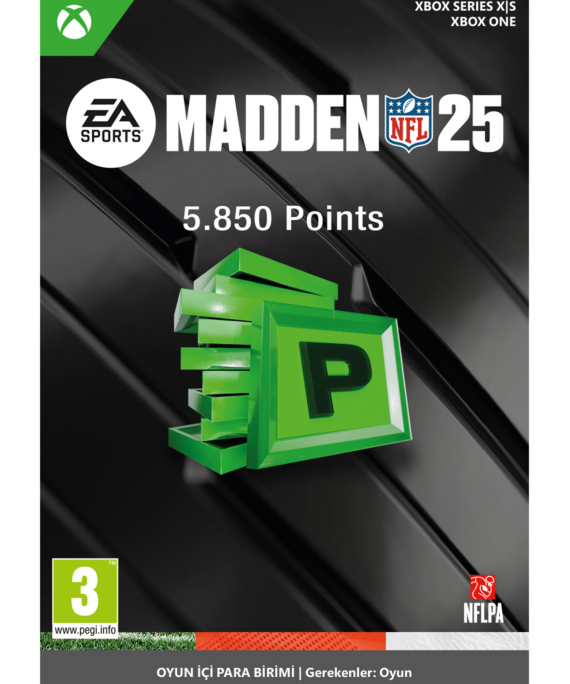 Madden NFL 25 5850 Mddn Pts - Xbox Kod