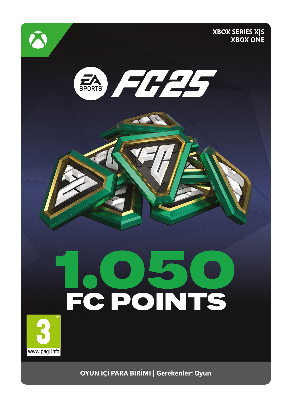 EA SPORTS FC 25 FC PTS 1050 - Xbox Kod