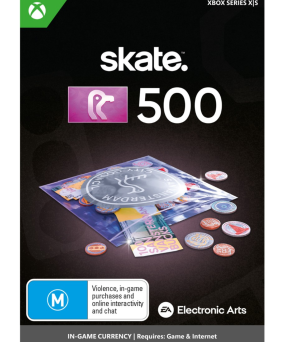 SKATE: 500 SV Bucks - Xbox Kod