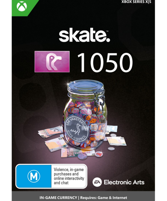 SKATE: 1050 SV Bucks - Xbox Kod
