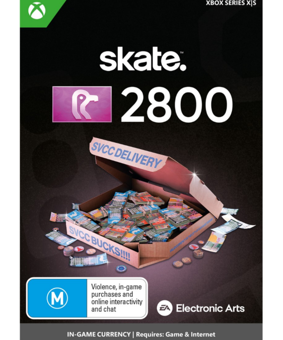 SKATE: 2800 SV Bucks - Xbox Kod