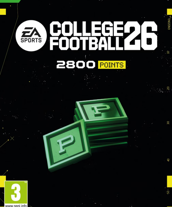 College Football 26: 2800 Points - Xbox Kod