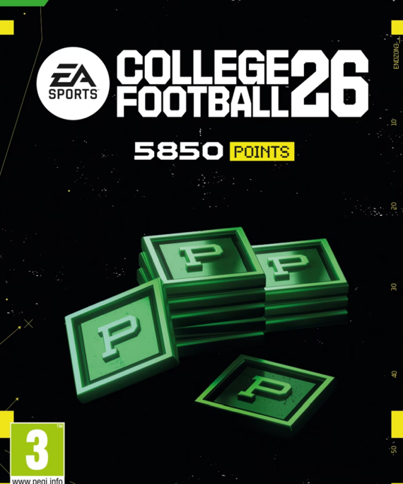 College Football 26: 5850 Points - Xbox Kod