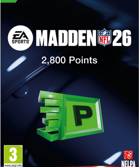 Madden NFL 26: 2800 MUT POINTS - Xbox Kod