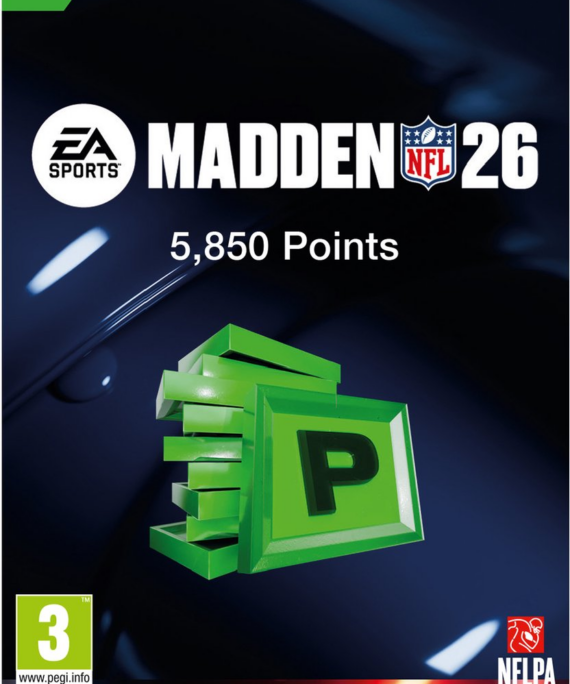 Madden NFL 26: 5850 MUT POINTS - Xbox Kod