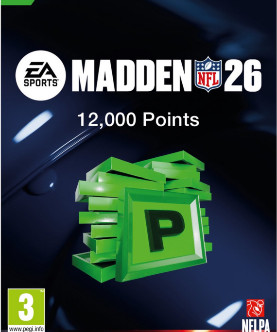 Madden NFL 26: 12000 MUT POINTS - Xbox Kod