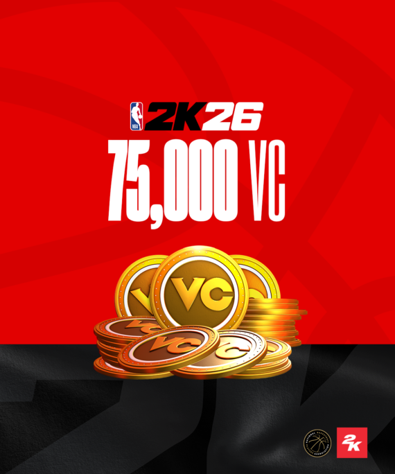 NBA 2K26: 75,000 Virtual Currency Pack - Xbox Kod