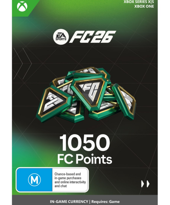 EA SPORTS FC 26 - FC POINTS 1050 - Xbox Kod