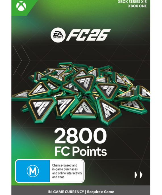 EA SPORTS FC 26 - FC POINTS 2800 - Xbox Kod