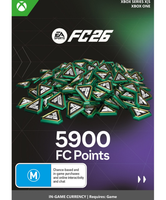 EA SPORTS FC 26 - FC POINTS 5900 - Xbox Kod