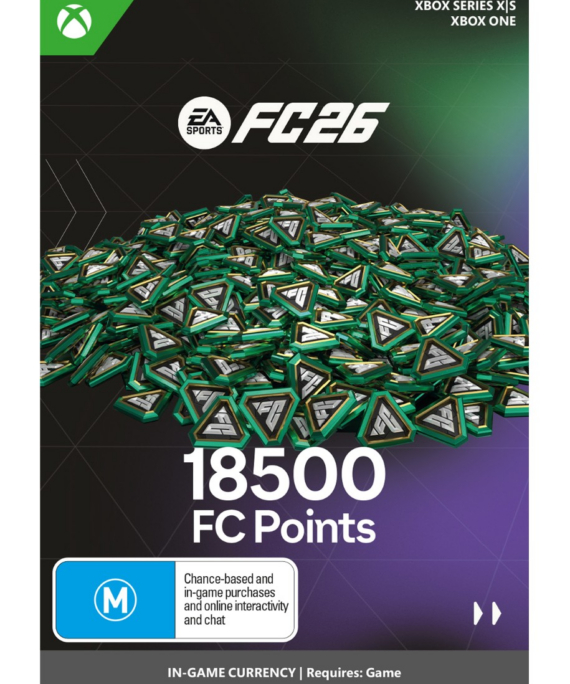 EA SPORTS FC 26 - FC POINTS 18500 - Xbox Kod