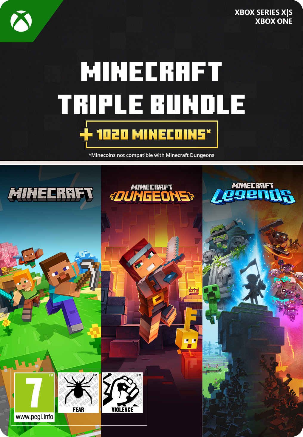 Minecraft Triple Bundle Xbox - Xbox Kod