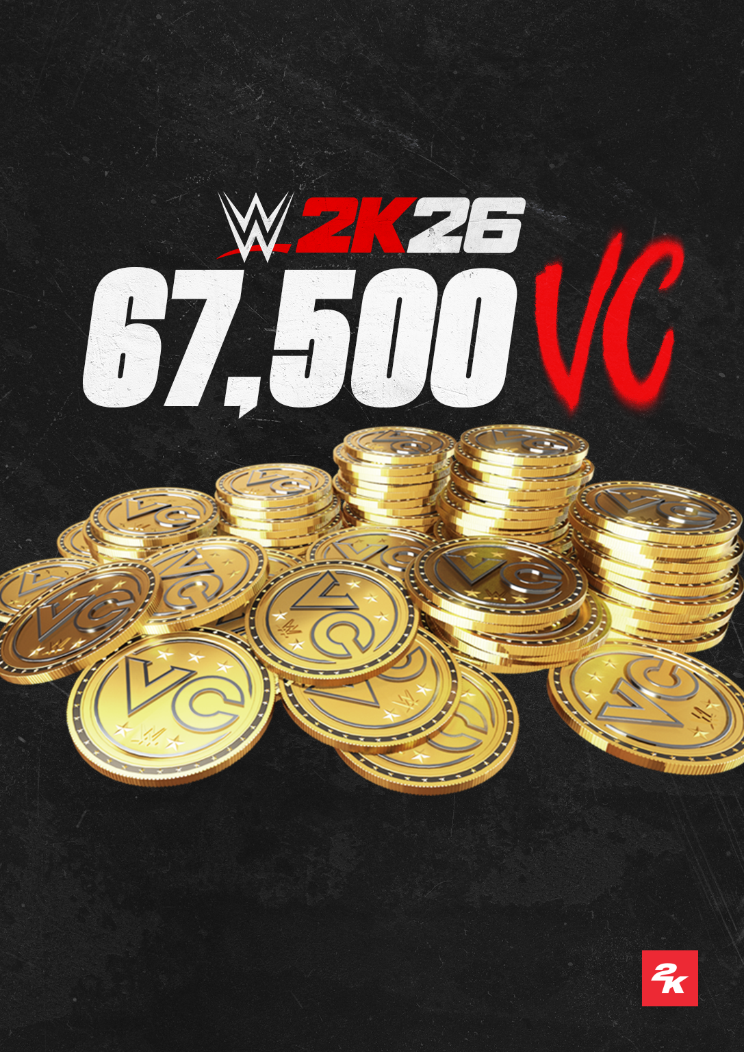Microsoft C2C WWE 2K26: 67,500 Virtual Currency Pack TR