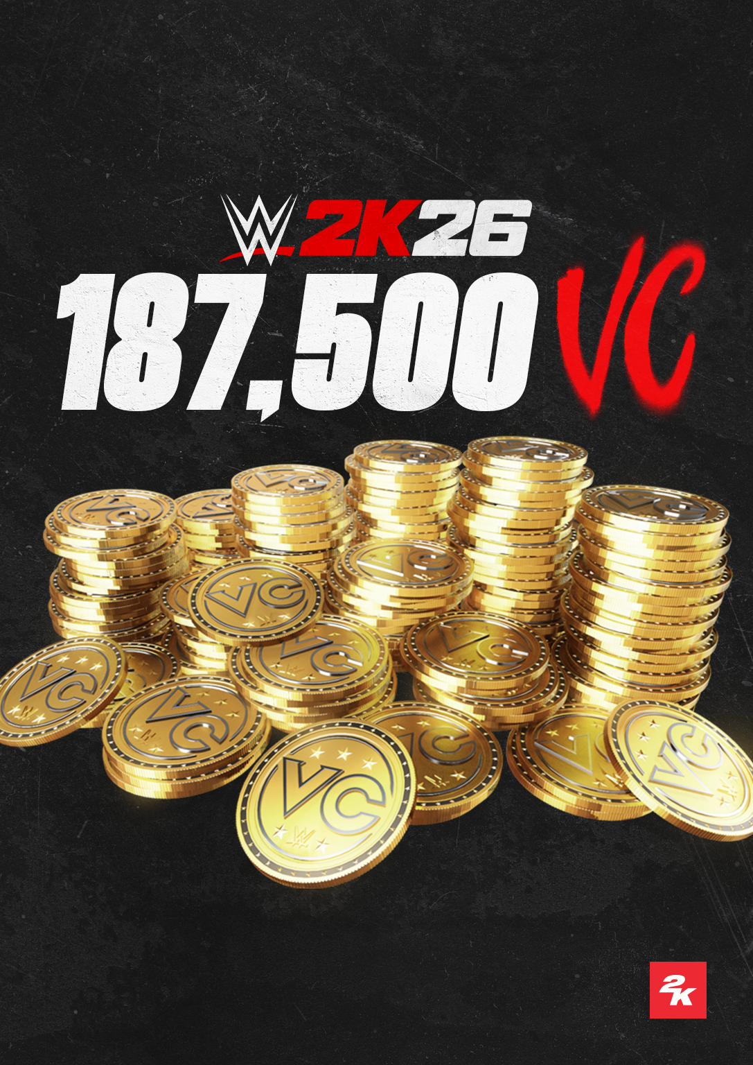Microsoft C2C WWE 2K26: 187,500 Virtual Currency Pack TR
