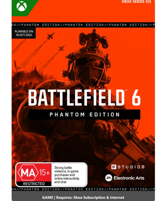 BATTLEFIELD 6: PHANTOM EDITION - PRE-PURCHASE - Xbox Kod