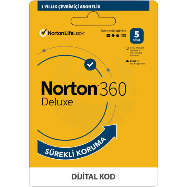 Norton 360 Deluxe 5 Cihaz